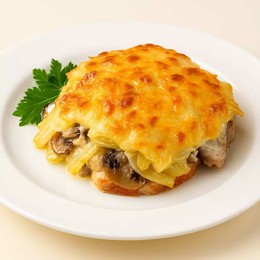 Мясо по-французски