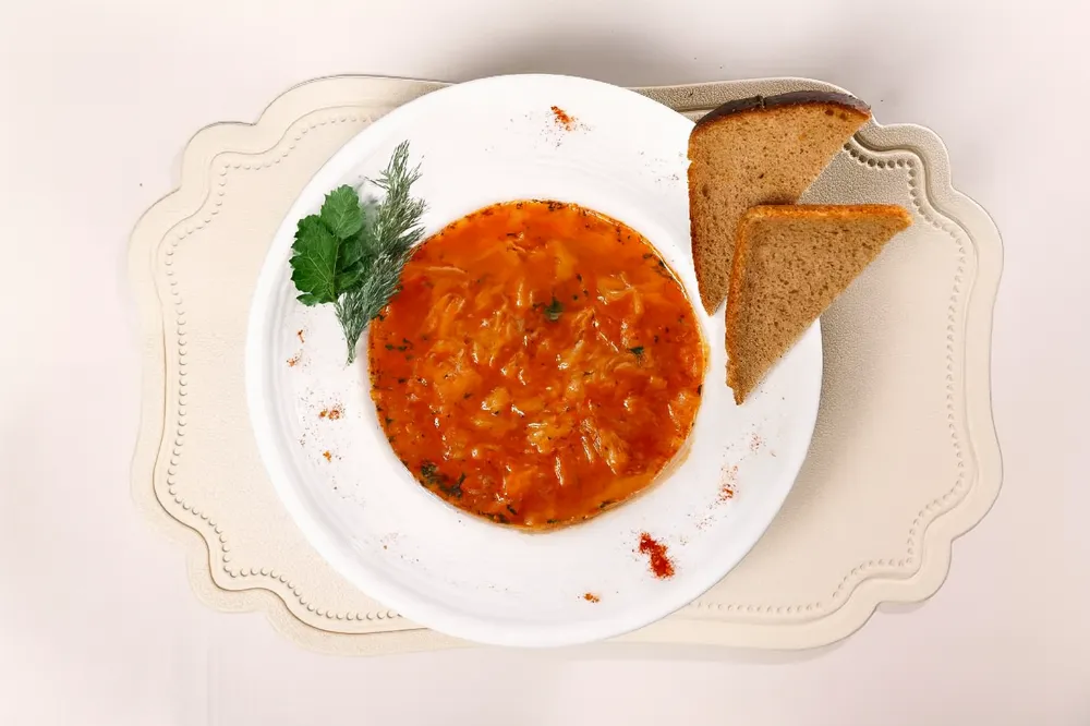 Щи с капустой